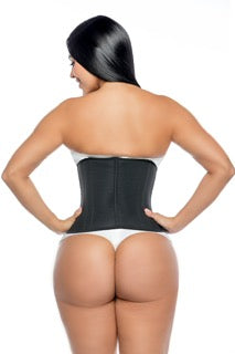 Faja reductora de cintura 830 con forma de reloj de arena | Faja de compresión firme con 14 varillas de acero