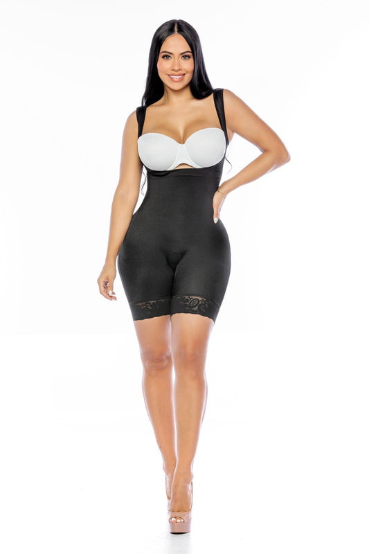 Body 706 Faja Natural Levanta Cola | Faja de Espalda Alta con Compresión Suave