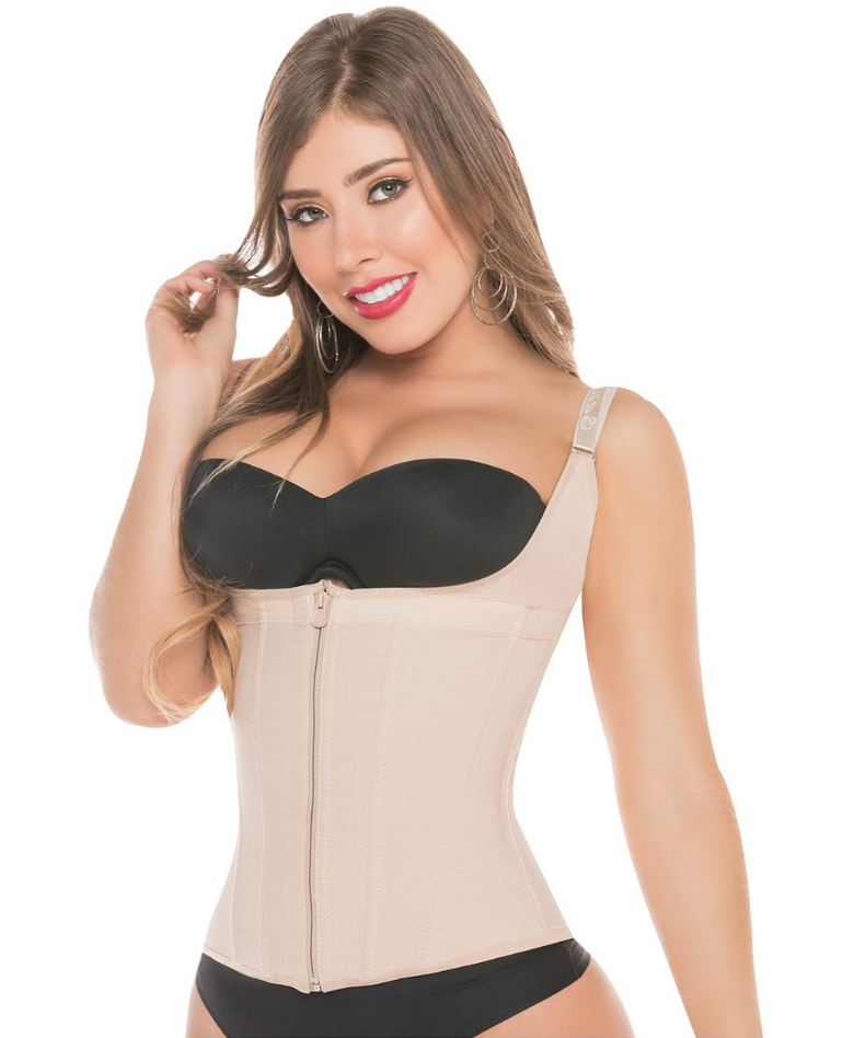 Salomé 313 – Chaleco reductor de cintura con espalda alta