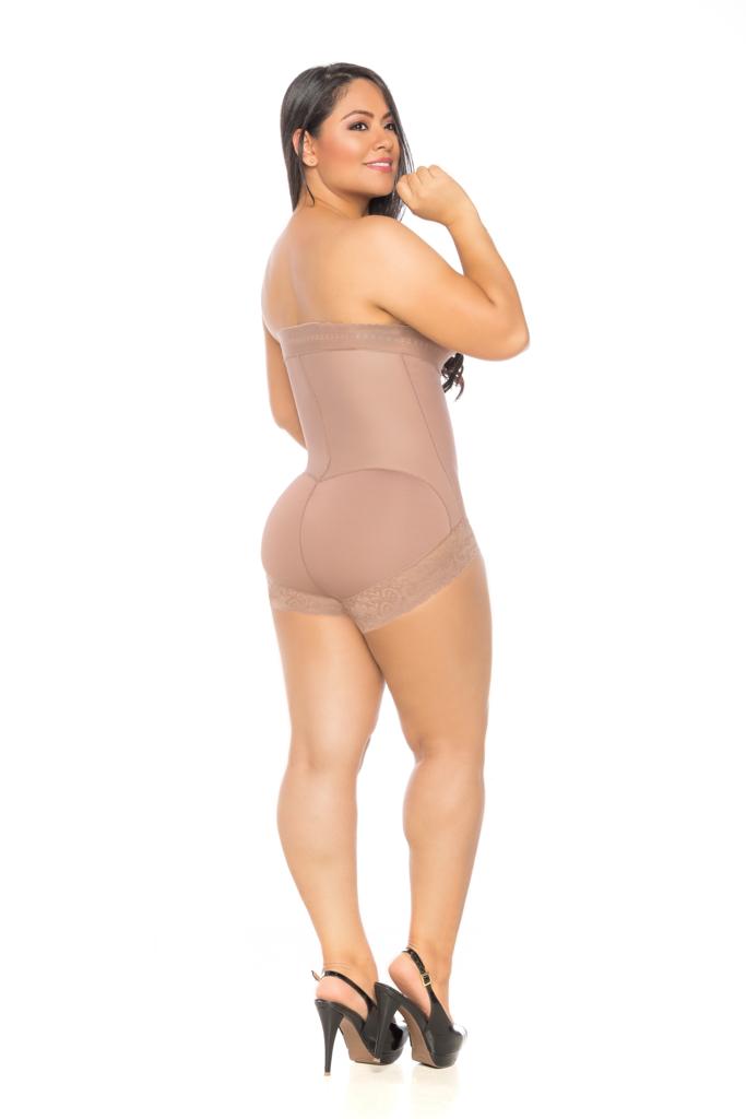 Modern Sensation 220 – Panty Alto Straple con Elástico Silicona