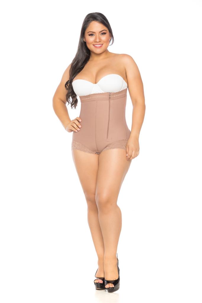 Modern Sensation 220 – Panty Alto Straple con Elástico Silicona