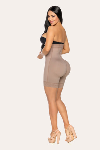 Faja Colombiana Melibelt Strapless Body Shaper butt lift Shorts