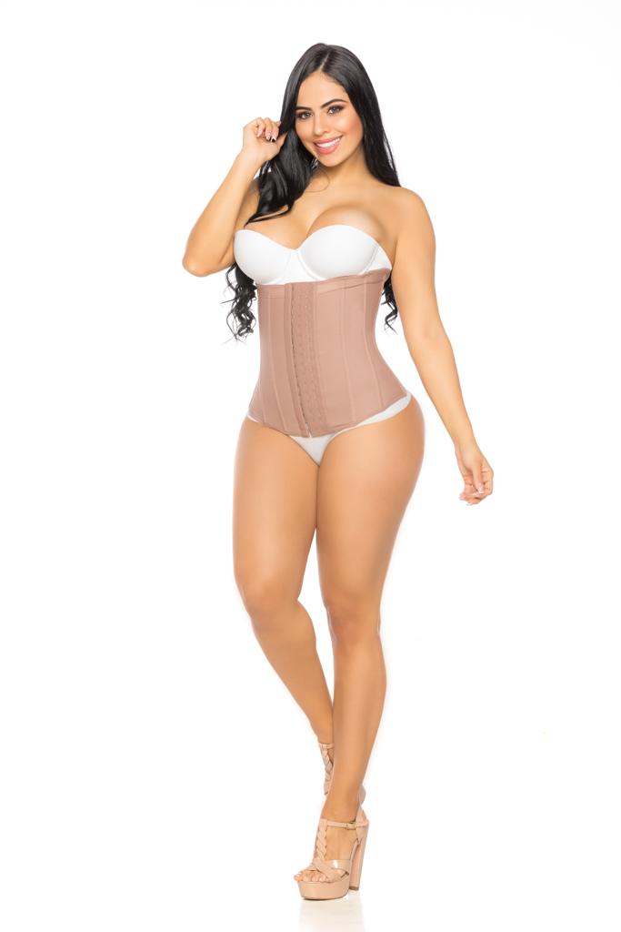 Modern Sensation 820-Powernet waistband with 3 lines of Clasp