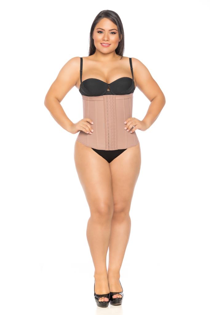 Modern Sensation 820-Powernet waistband with 3 lines of Clasp